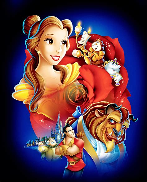 Walt Disney Posters - Beauty and the Beast - Walt Disney Characters ...