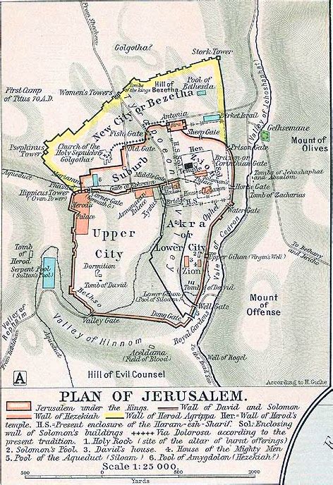Images and Places, Pictures and Info: jerusalem map ancient