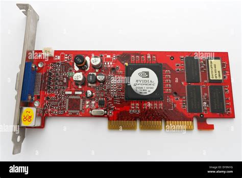 AGP graphics card based on Nvidia GPU Stock Photo - Alamy