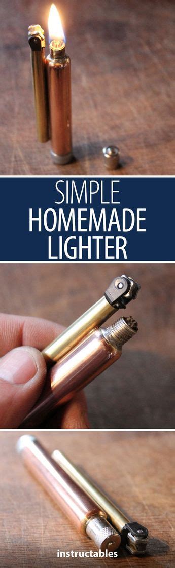 Simple Homemade Lighter | Homemade, Diy makeover, Lighter