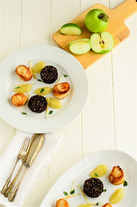 Saute Scallops And Black Pudding - Cockles n' mussels