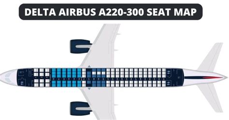 Airbus A220-300 Seat Map With Airline Configuration