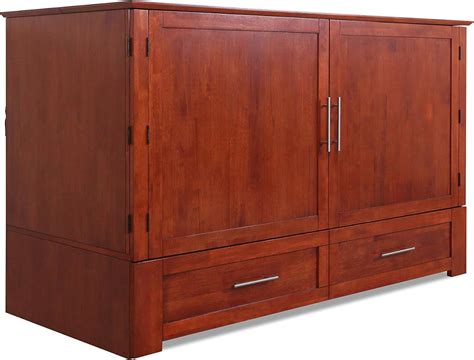 Buy Emurphybed Daily Delight Murphy Cabinet Chest Bed with Charging ...