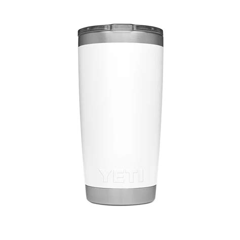 Yeti Rambler 20 oz Tumbler - White | Boarders