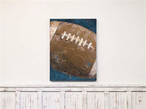 Vintage Football Sports Wall Art Sport Theme Decor for the Nursery ...