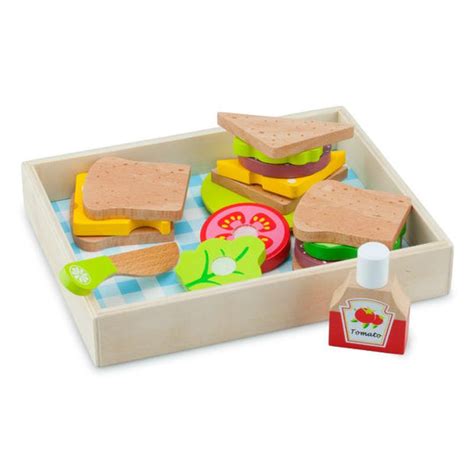 Wooden Play Food - Diverse Selection of Wooden Play Food Sets