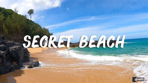 Secret Beach is also known as Kauapea Beach on the north side of Kauai