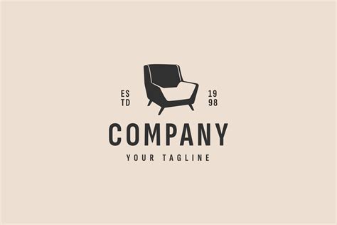 furniture logo vector icon illustration 23832331 Vector Art at Vecteezy