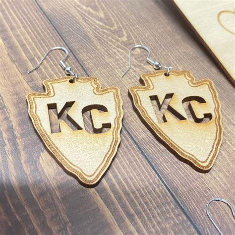 Kansas City Chiefs Earrings - Etsy