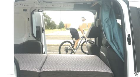 I converted my Ford Transit into a home for under $500 - it has full ...