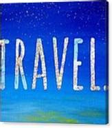 Travel Word Art Mixed Media by Michelle Eshleman | Pixels