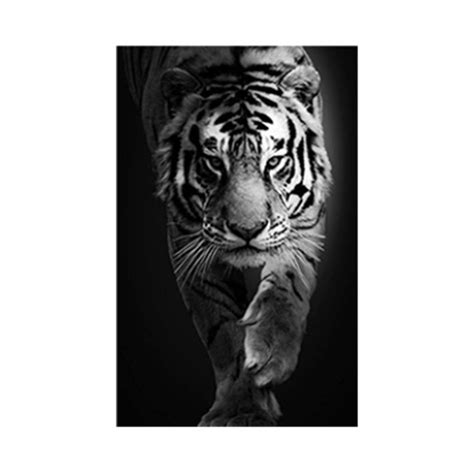 Tiger Painting Black And White