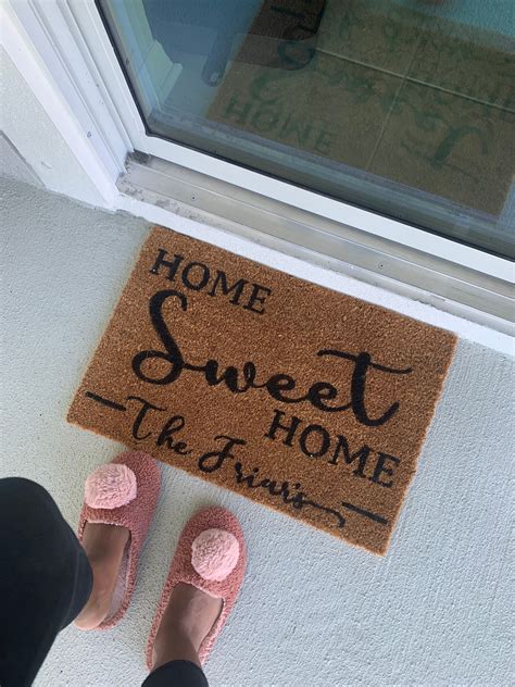 Custom Doormats Housewarming Gift Personalized Doormat | Etsy