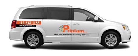 Dodge Caravan Wrap & Graphics Coverage Options | Printam