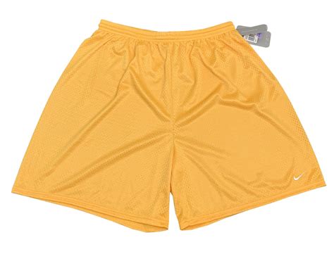 Vintage Nike Gold Mesh Basketball Shorts (Size XXL) NWT — RootsBK