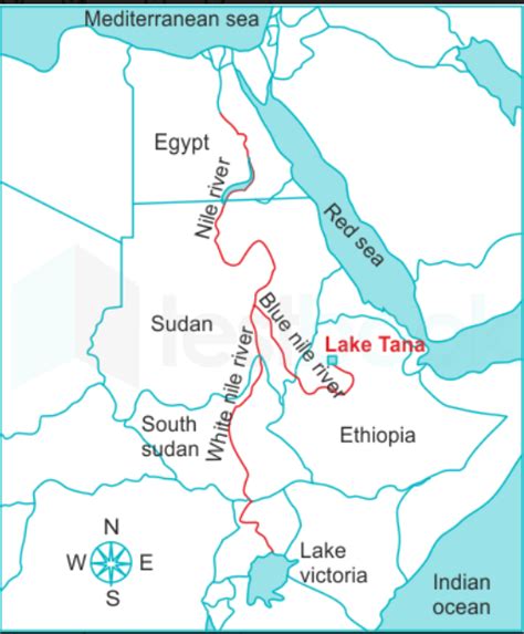 [Solved] The Blue Nile river originates from which of the following l