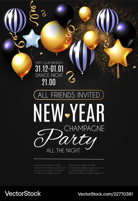 New Years Eve Party Poster