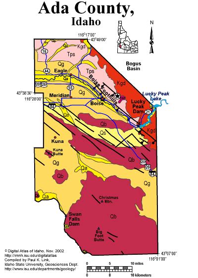 Ada County Idaho Map - Filide Winnifred