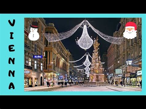 VIENNA, EXPLORING beautiful CHRISTMAS LIGHTS in the centre of the city - YouTube