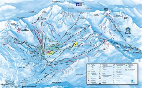 Val Thorens Piste Map | J2Ski