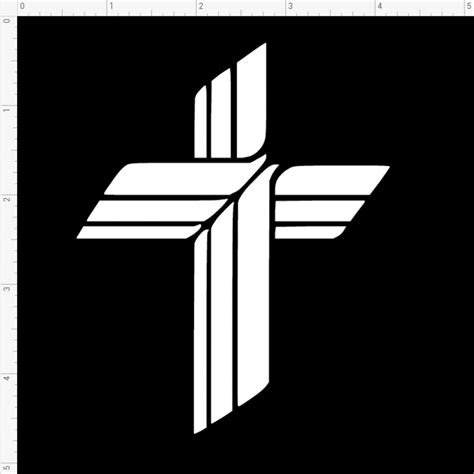 Decal:lcms Cross Lutheran Church Missouri Synod Symbol Vinyl Decal ...