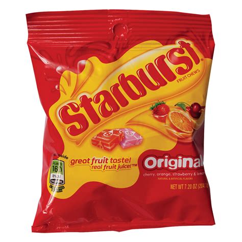 Starburst Original 7.2 Oz Peg Bag | Nassau Candy