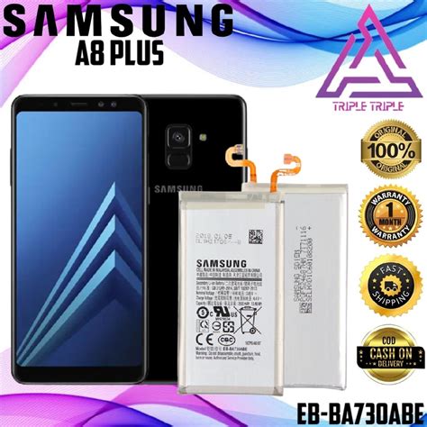 Samsung Galaxy A8 Plus Battery Original, Model EB-BA730ABE Capacity (3500mAh) | Shopee Philippines