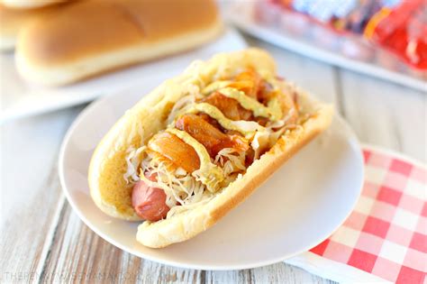 New York Hot Dog Recipe - The PennyWiseMama