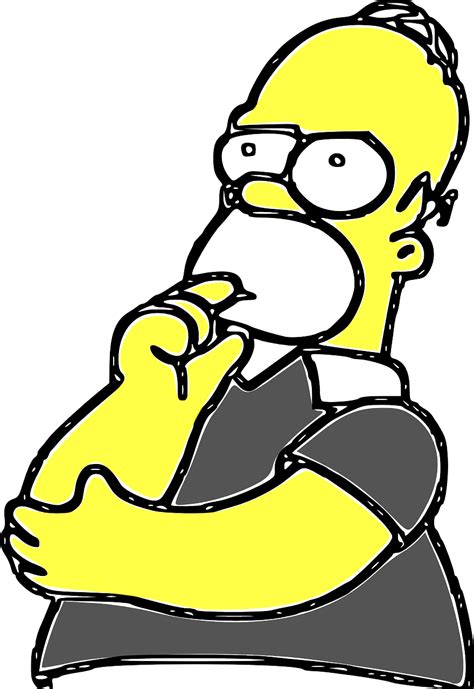 Homer Simpsons Desenhos Animados · Gráfico vetorial grátis no Pixabay