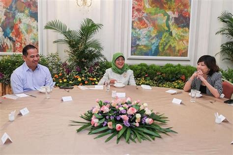 Singapore has a unique system of tripartism: President Halimah | The Straits Times