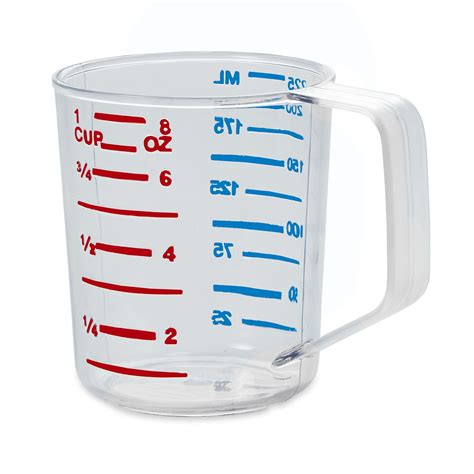 Rubbermaid Commercial Measuring Cup, 1-cup – Blackthorn K9