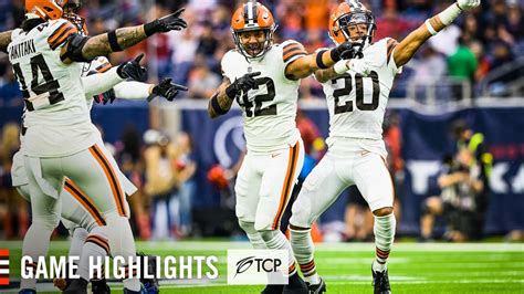 Game Highlights: Browns vs. Texans