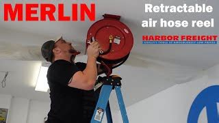 Merlin hose reel install (harbor freight) | Doovi