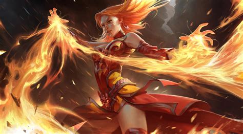 Lina Dota2 Wallpapers - Top Free Lina Dota2 Backgrounds - WallpaperAccess