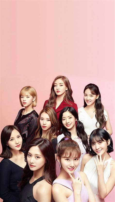 Twice Nayeon, Jeongyeon, Momo, Sana, Jihyo, Mina, Dahyun, Chaeyoung y Tzuyu Wallpaper Lockscreen ...