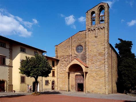 San Domenico Church Arezzo, Cimabue and Spinello da Aretino art.