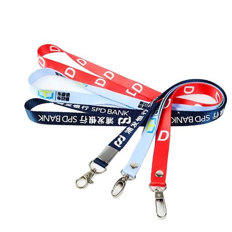 Custom Logo Neck Printed Polyester Lanyard With Hook - Buy High Quality ...