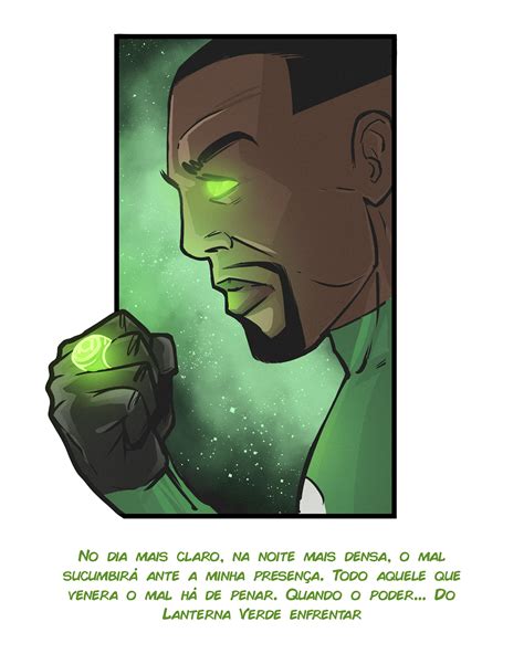 Fanart Green Lantern John Stewart on Behance