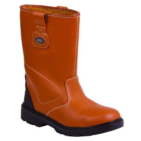 Safety Rigger Boots Tan Size 12 - EASE UK