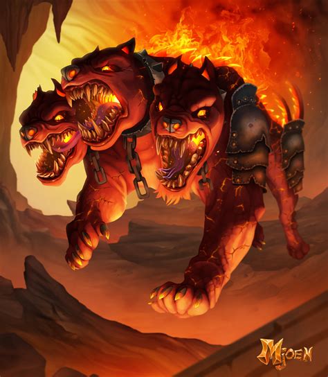 ArtStation - Cerberus, Gatekeeper of the Underworld