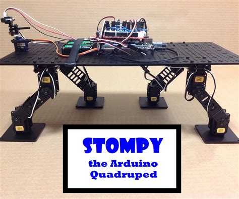 Arduino Quadruped Robot : 5 Steps (with Pictures) - Instructables