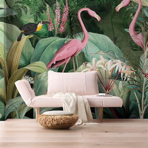 Flamingo In Love Wallpaper | Papier peint, Inspiration