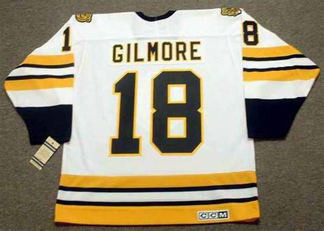 HAPPY GILMORE | Boston Bruins 1990's CCM Vintage White NHL Hockey Jersey