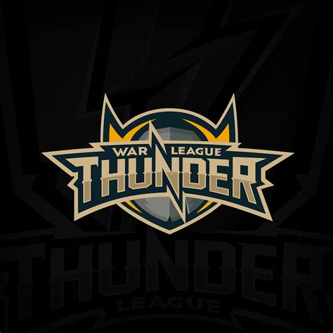 "War Thunder League" World Online Tournament Logo :: Behance