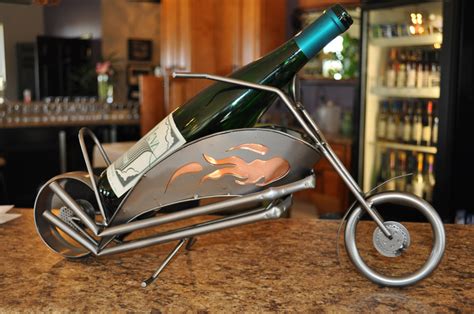 Motorcycle Wine Holder