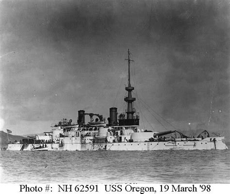 USS Oregon (BB-3): Photos, History, Specification