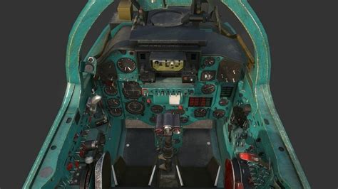 ArtStation - Mig 23 Flogger Cockpit