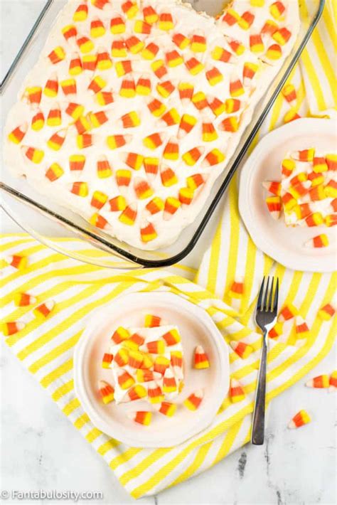 Candy Corn Cake - Fantabulosity