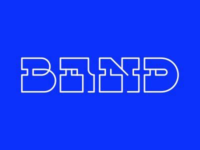 Band | Lettering design, Typography design, Lettering