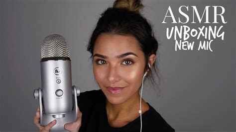 ASMR Unboxing Blue Yeti/New Microphone - YouTube